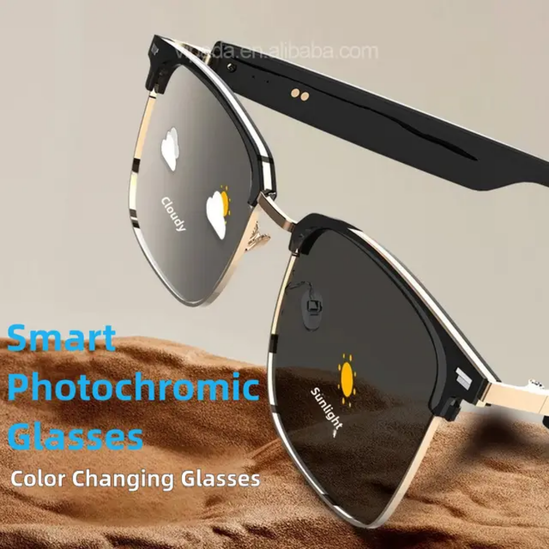 Lunettes Photochromiques Connectées – Élégance et Technologie au Quotidien